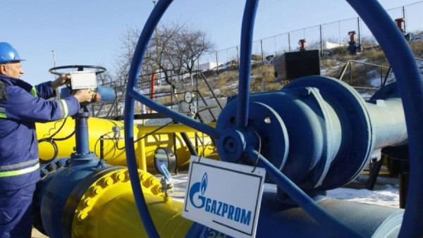 Gazprom: Μείωση 2% στις εξαγωγές αερίου στην Ευρώπη μέσω αγωγών