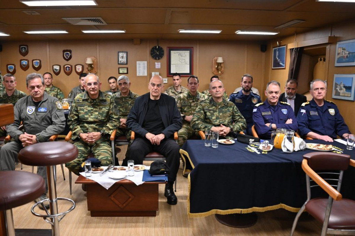 Παρουσία Δένδια η άσκηση του Πολεμικού Ναυτικού «ΚΑΤΑΙΓΙΣ 24»