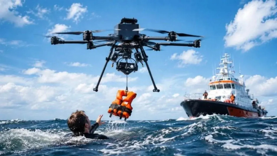 Ελληνας έφτιαξε drone… που θα σώζει ναυαγούς!