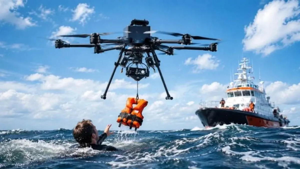 Ελληνας έφτιαξε drone… που θα σώζει ναυαγούς!