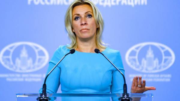 Ζαχάροβα: Δεν στοχεύουμε στην ανατροπή της ουκρανικής κυβέρνησης