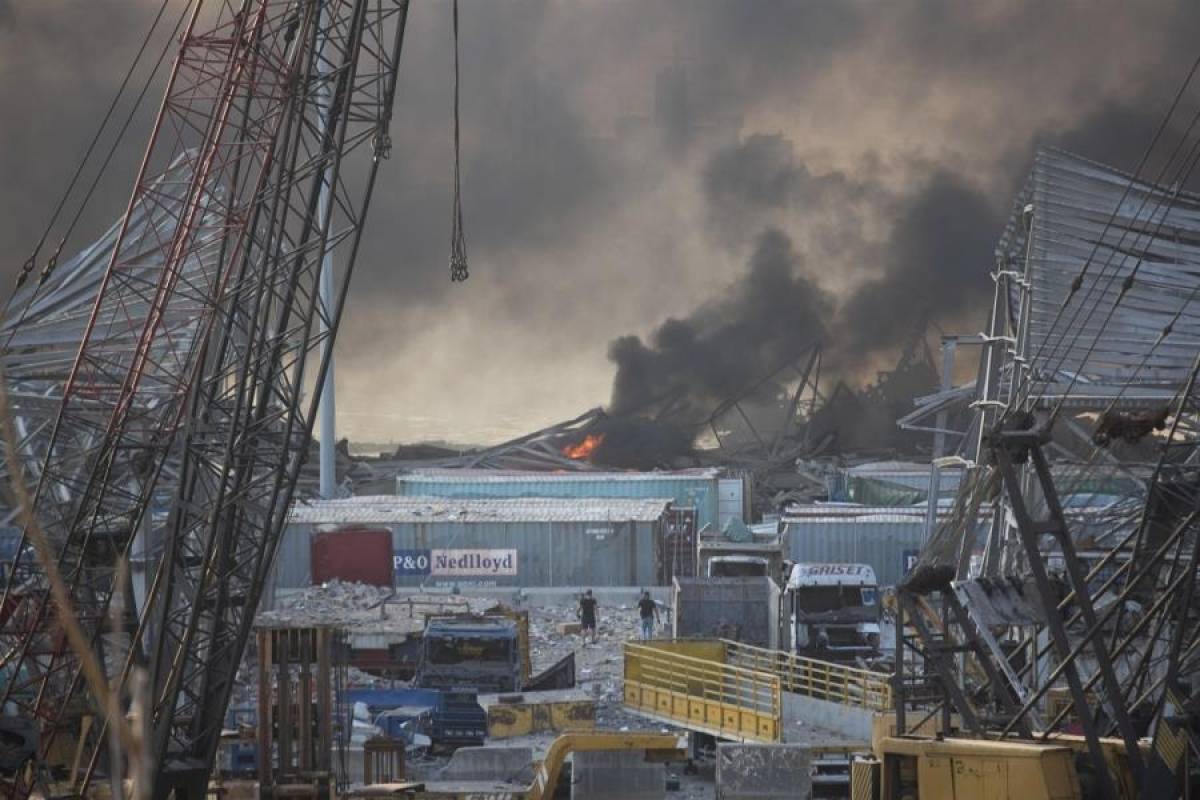Εικόνες καταστροφής στη Βηρυτό: Δεκάδες νεκροί και χιλιάδες τραυματίες