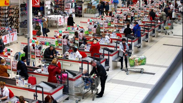 Υποχώρησε 2,7% ο τζίρος του λιανεμπορίου στην ευρωζώνη τον Δεκέμβριο