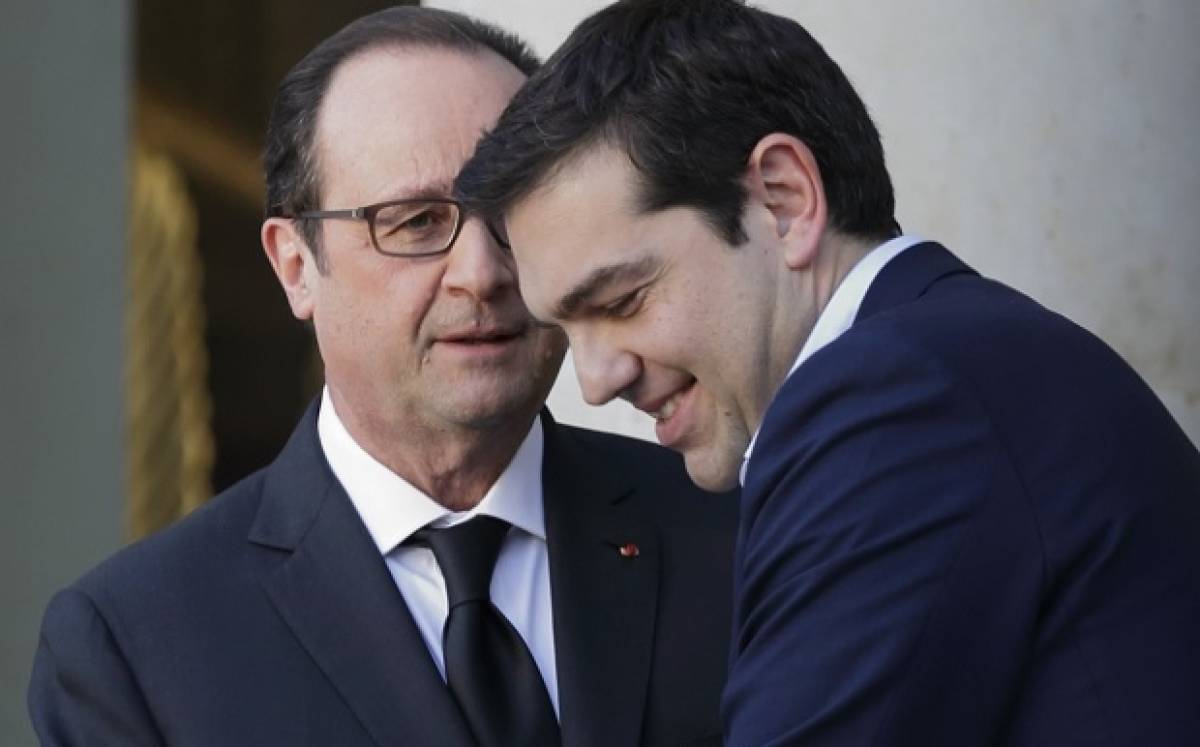 Τσίπρας σε Ολάντ: Οι φίλοι φαίνονται στα δύσκολα