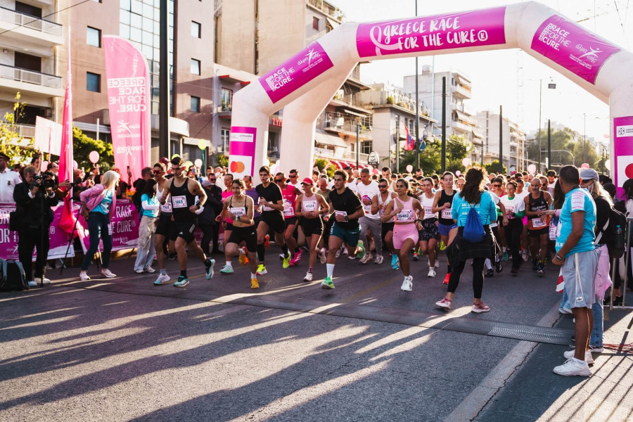 Συγκινητικές στιγμές στήριξης και αλληλεγγύης στο 18ο Greece Race for the Cure®