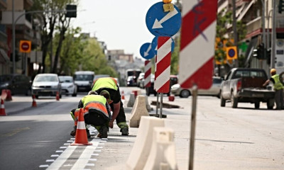 Κυκλοφοριακές ρυθμίσεις στους δρόμους της Αθήνας για έργα του Μετρό