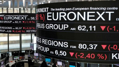 Μηνιαία «βουτιά» άνω του 5% για τα ευρωπαϊκά χρηματιστήρια
