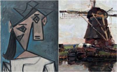 Εθνική Πινακοθήκη: Κλεμμένοι πίνακες του Πικάσο και του Μοντριάν στα χέρια της ΕΛ.ΑΣ – Τι είπαν Χρυσοχοΐδης-Μενδώνη
