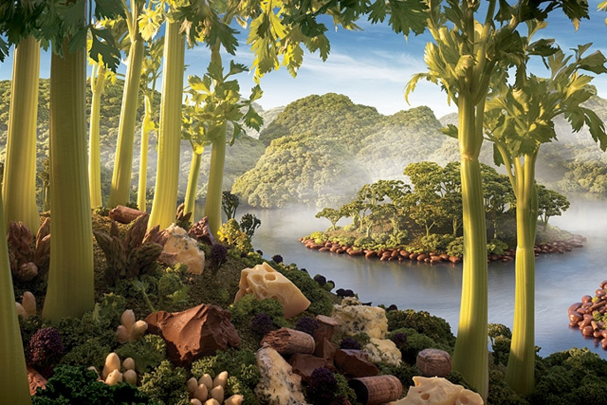 "Foodscapes" - Mαγικά τοπία φτιαγμένα από τρόφιμα