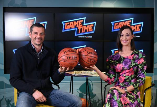 Ο Κώστας Τσαρτσαρής στο ΟΠΑΠ Game Time ΜΠΑΣΚΕΤ