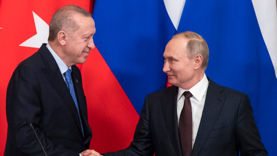 Ο Πούτιν αναθέτει στον Ερντογάν τη μεταφορά φυσικού αερίου