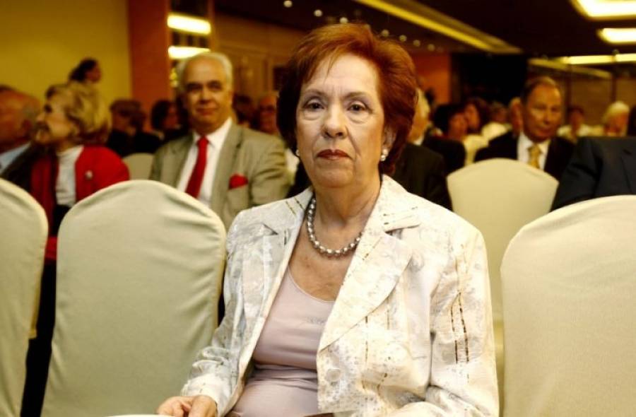 Η Άννα Ψαρούδα- Μπενάκη πρόεδρος της Ακαδημίας Αθηνών