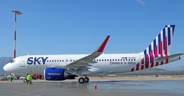 SKY express: Επεκτείνει στόχο και δίκτυο διαφημίζοντας τη χώρα