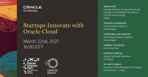 Οι Startups Καινοτομούν με το Oracle Cloud