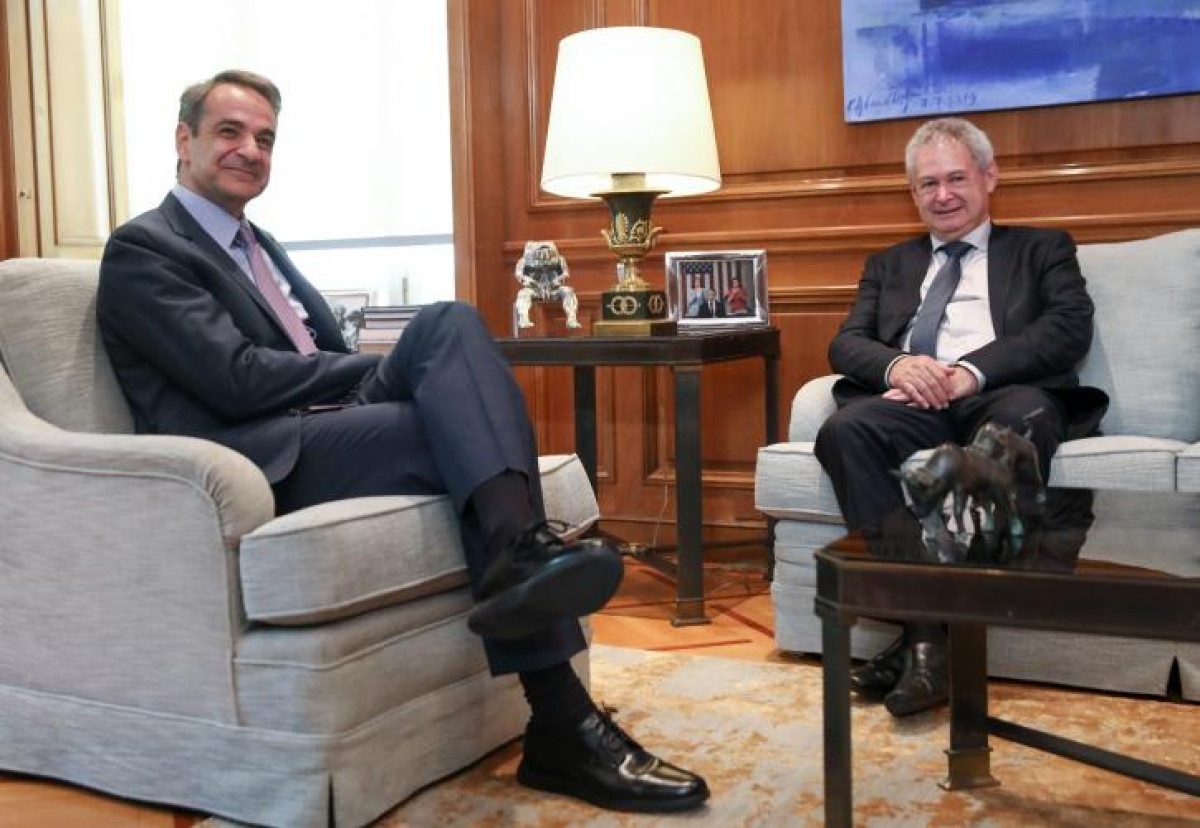 Μητσοτάκης:Υποδέχθηκε τον υποψήφιο για την προεδρία της Κυπριακής Δημοκρατίας, Α.Μαυρογιάννη