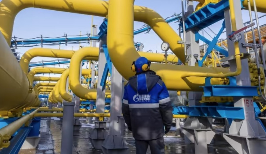 Gazprom: Σταθερές οι ροές φυσικού αερίου στην Ευρώπη μέσω Ουκρανίας