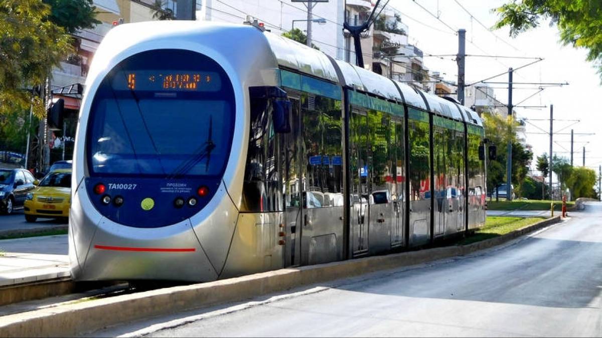 Διακοπή κυκλοφορίας του τραμ στο ύψος του Αλίμου