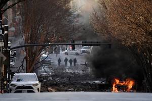 ΗΠΑ: Ισχυρή έκρηξη αναστάτωσε το Νάσβιλ-Τρεις τραυματίες (photos &amp; videos)