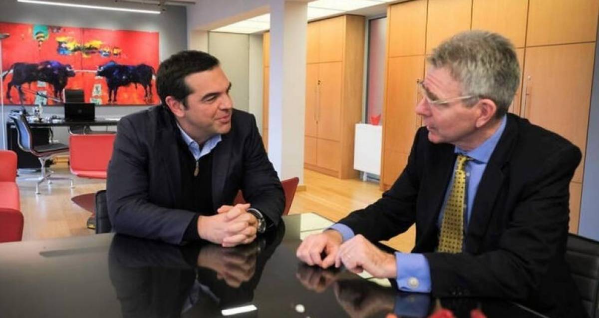 Συνάντηση Τσίπρα- Πάιατ για διμερείς σχέσεις, Ουκρανία και Τουρκία