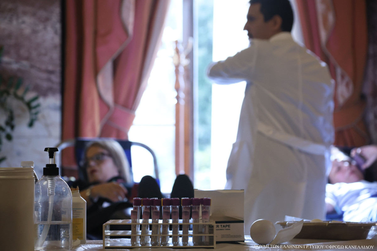 Εθελοντική αιμοδοσία στη Βουλή: Ένα δώρο ζωής των υπαλλήλων στους συνανθρώπους μας