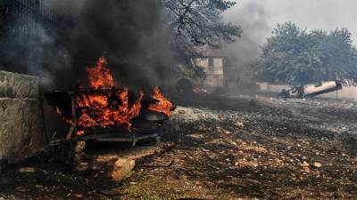 Η Τουρκία προσφέρει ανθρωπιστική βοήθεια για τις πυρκαγιές