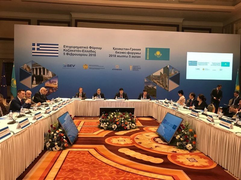 Επιχειρηματική αποστολή ΣΕΒ στο Καζακστάν με τη συμμετοχή Κατρούγκαλου