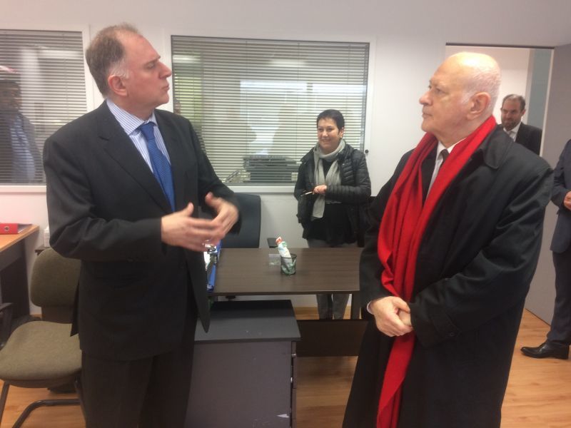 Παπαδημητρίου: Επίσκεψη στα γραφεία της Αρχής Δημοσίων Συμβάσεων