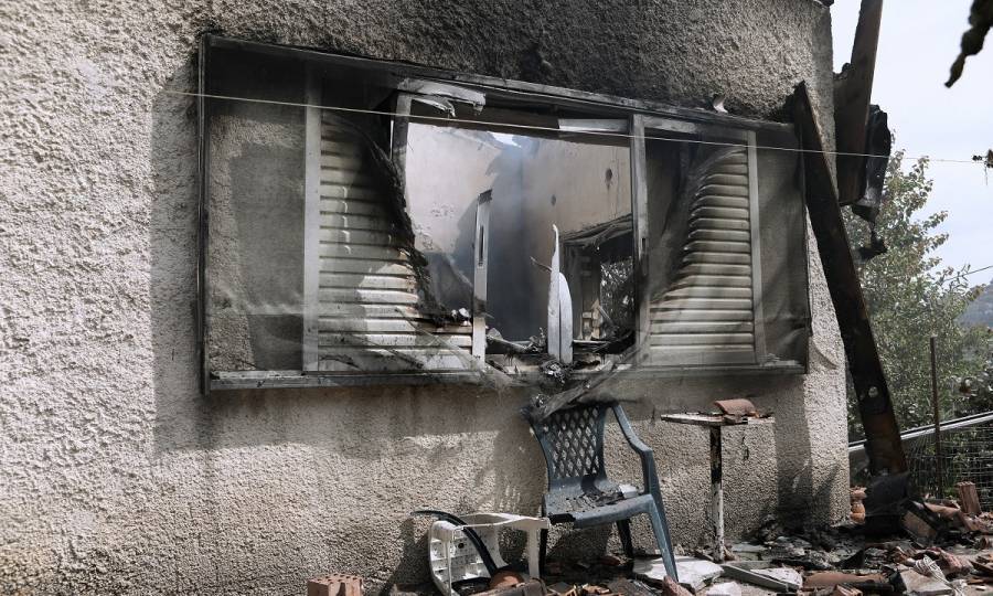 Σε ύφεση η πυρκαγιά στον Σχίνο–Κάηκαν πάνω από 55.000 στρέμματα