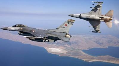 Έξι τουρκικά F-16 πάνω από το Αιγαίο