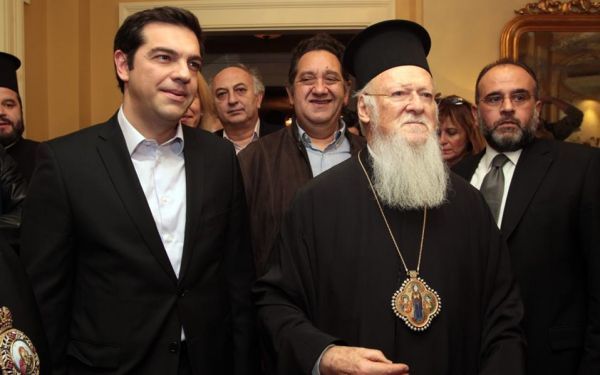 Συνάντηση Τσίπρα με Ερντογάν και Βαρθολομαίο