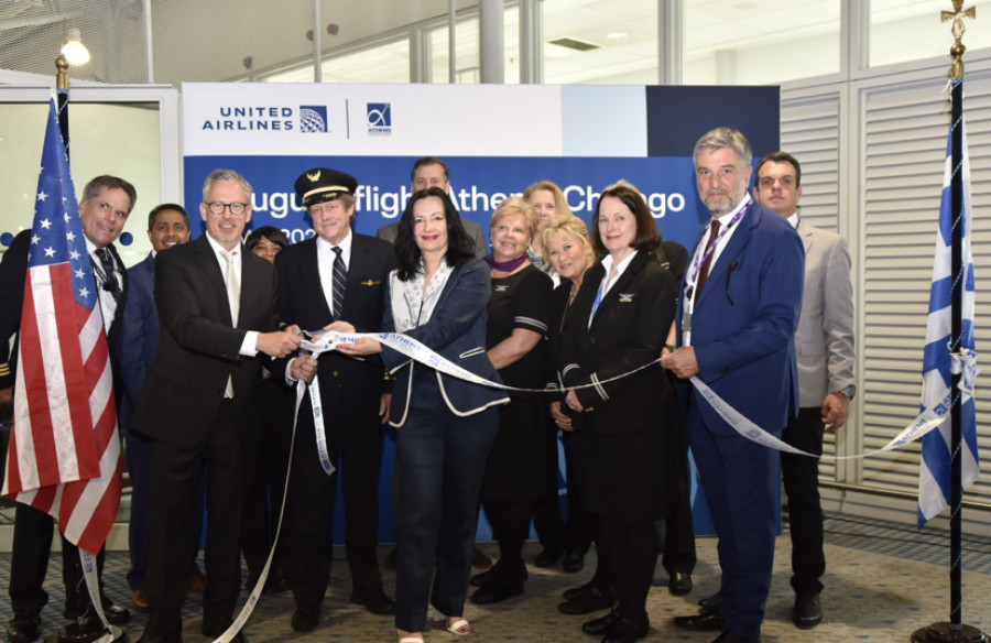 United Airlines: Ξεκινά καθημερινή απευθείας πτήση Αθήνα-Σικάγο