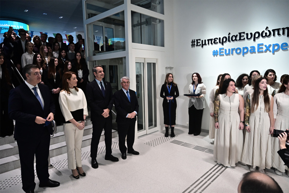 Μητσοτάκης και Μέτσολα εγκαινίασαν το Europa Experience: Είμαστε ισχυρότεροι όταν είμαστε ενωμένοι