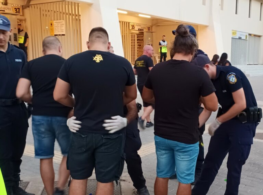 Τρεις συλλήψεις πριν τον αγώνα ΑΕΚ-Ντιναμό Ζάγκρεμπ στη Νέα Φιλαδέλφεια
