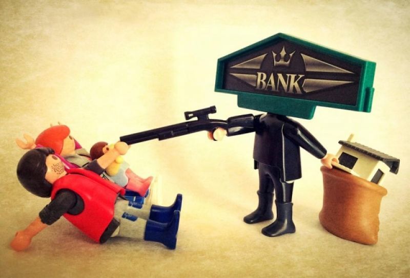Η σκληρή πραγματικότητα μέσα από Playmobil