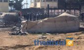 Διαβατά: Μεγάλη φωτιά σε κέντρο φιλοξενίας προσφύγων-Κάηκαν 25 σκηνές