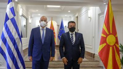Ζάεφ σε Δένδια: Βασιζόμαστε στην Ελλάδα για ένταξη στην ΕΕ