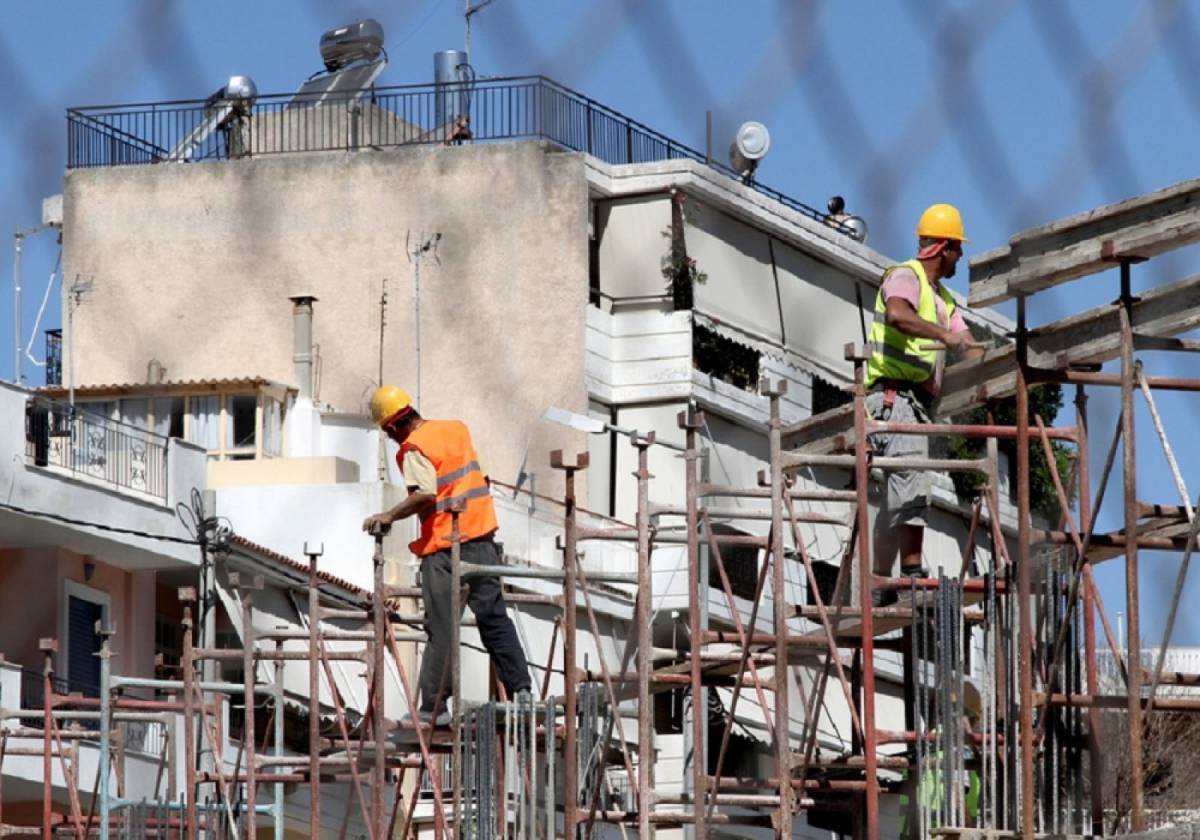 Σημάδια ζωής στην οικοδομική δραστηριότητα