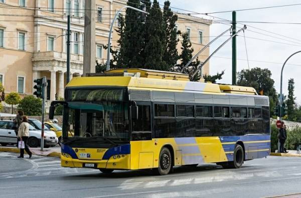 Χωρίς τρόλεϊ η Αθήνα την Τετάρτη