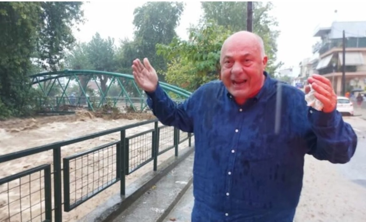 Μπέος-Πλημμύρες στον Βόλο: Νόμιζα ότι είμαι στους καταρράκτες του Νιαγάρα