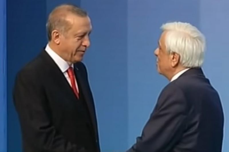 Αποκλειστικά πλάνα του reporter.gr από την άφιξη Ερντογάν στο Προεδρικό