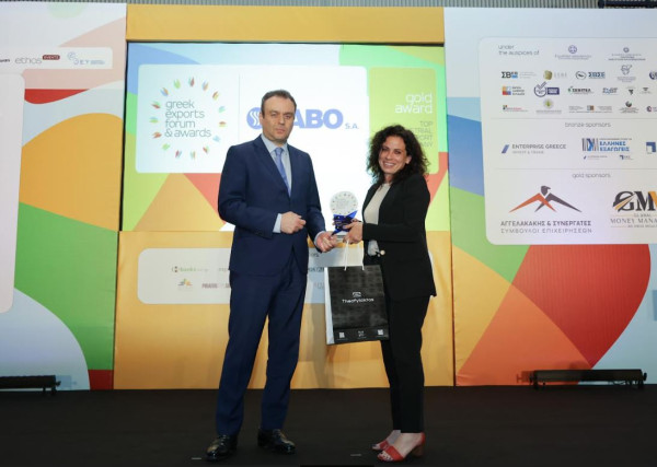 SABO: Διπλή διάκριση στα Greek Exports Forum and Awards 2023