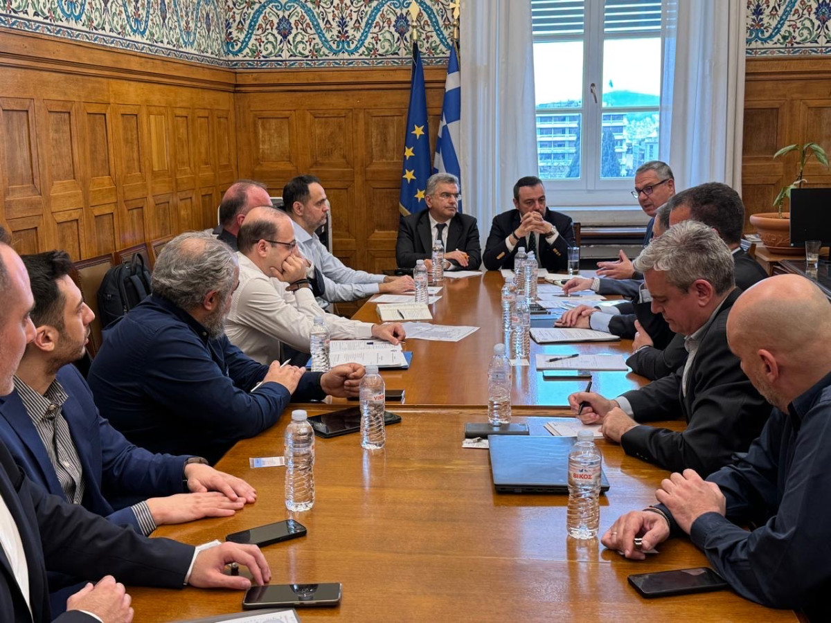 Συνάντηση Φραγκίσκου Παρασύρη με τον πρόεδρο της ΕΛΕΤΑΕΝ- Τι συζητήθηκε