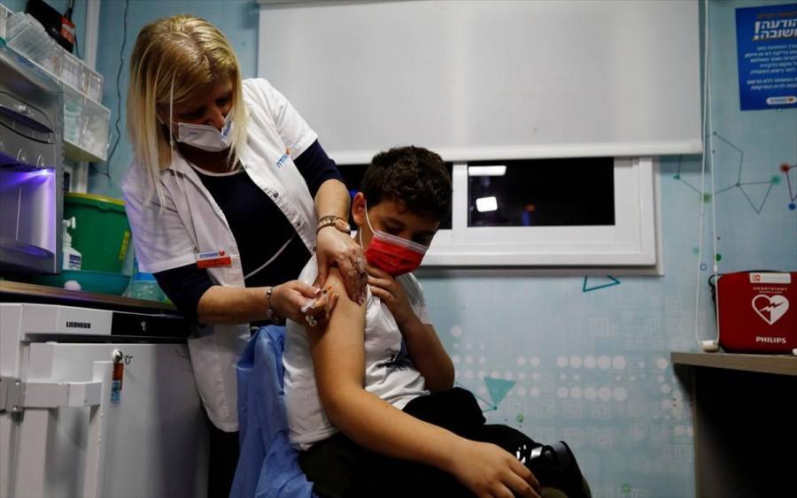 Χιλιάδες νέα ραντεβού για παιδιά 5-11 ετών από 5 Ιανουαρίου