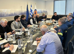 Σύσκεψη Κικίλια- ΔΕΔΔΗΕ για καθαρισμούς και διάνοιξη αντιπυρικών ζωνών
