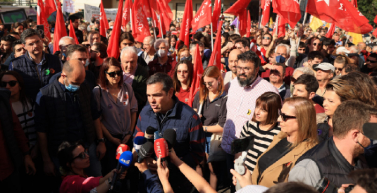Τσίπρας- Απεργία: Ηχηρή απάντηση στο καθεστώς Μητσοτάκη