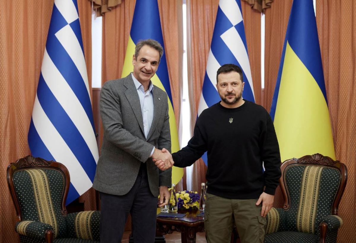 Μητσοτάκης από Οδησσό: Η ομογένεια δίνει αγώνα κατά της εισβολής