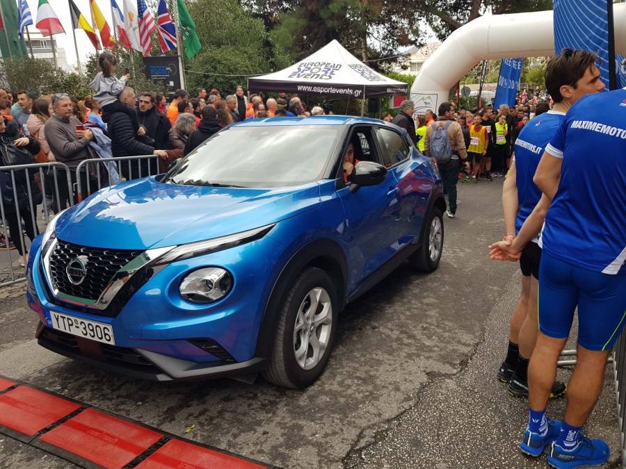 Το νέο Nissan JUKE στο 6th Lycabettus Run
