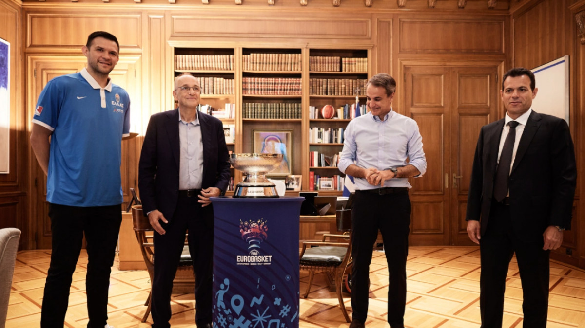 Μητσοτάκης: Είμαι ενθουσιασμένος για το EuroBasket, έχουμε καλή ομάδα
