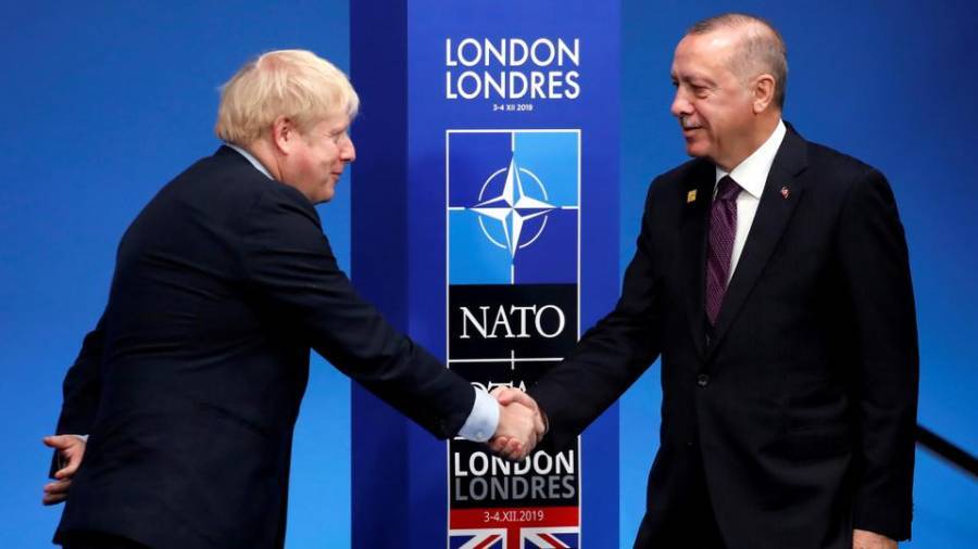 Ερντογάν σε Τζόνσον για Κυπριακό:Η λύση δύο κρατών είναι win-win