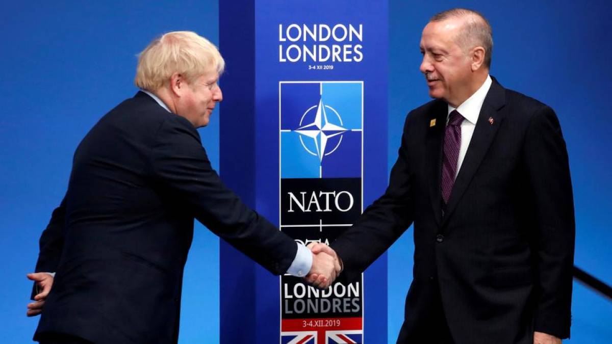 Ερντογάν σε Τζόνσον για Κυπριακό:Η λύση δύο κρατών είναι win-win